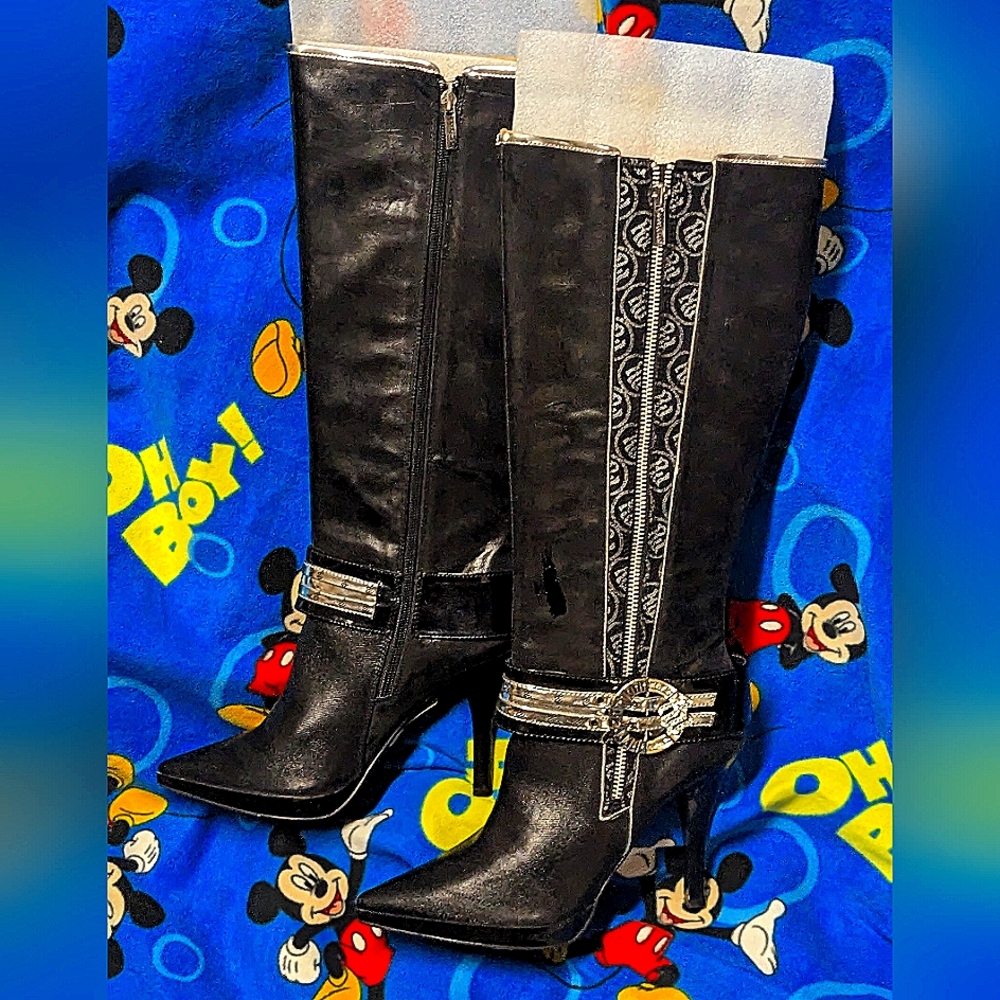 Rocawear Womens Knee High Stilleto Boots. Women's 10